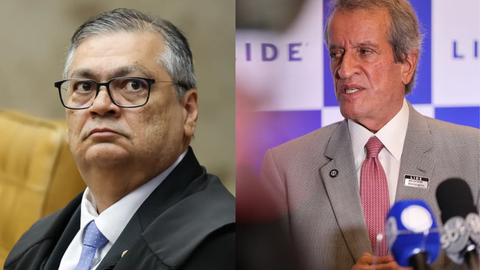 Valdemar Costa Neto, presidente nacional do PL, teve até R$ 119,2 milhões em bens bloqueados por decisão do ministro Flávio Dino, do STF - Imagem: Reprodução