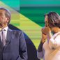 x-primeira-dama ganhou protagonismo nas articulações para a formação da chapa presidencial de Flávio Bolsonaro em 2026. - Imagem: Igo Estrela / Metrópoles