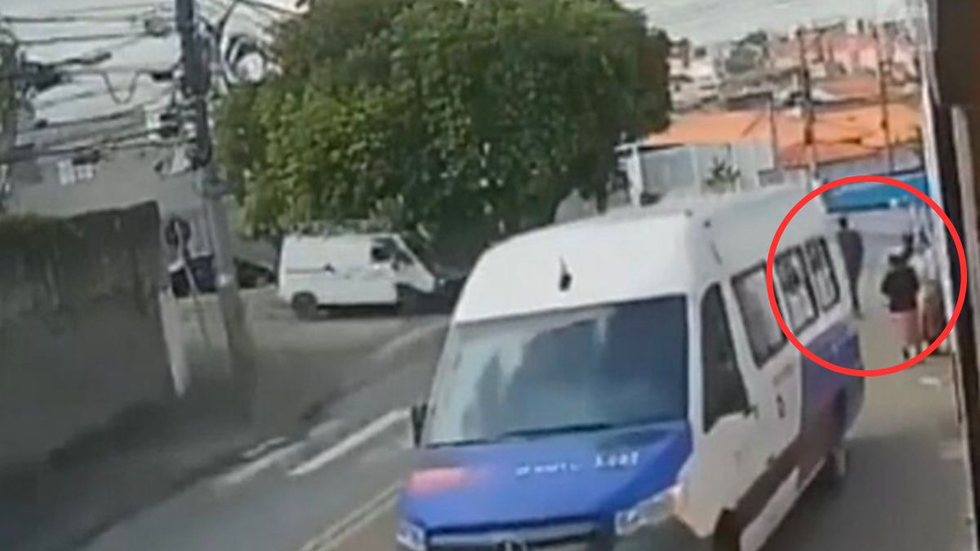 VÍDEO chocante mostra van descontrolada que matou pedestres em SP - Imagem: reprodução redes sociais