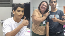 Conselheira Veronica ao lado de Gerson durante período de acompanhamento - Imagem: Reprodução | Arquivo Pessoal