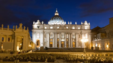 Edifício do Vaticano ao entardecer - Imagem: Freepik