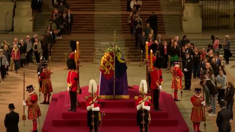 Velório da Rainha Elizabeth II - Foto: Reprodução / YouTube The Royal Family