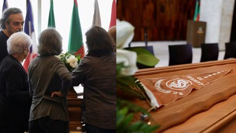 Familiares, amigos e leitores começaram a chegar ao Salão Júlio de Castilhos para dar o último adeus ao autor - Imagem: Jefferson Botega/Agência RBS