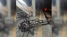 Plataforma lotada na estação Osasco após falha em trem da Linha 8-Diamante da ViaMobilidade - Imagem: Reprodução