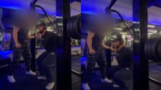 Jovem sofre acidente dentro de academia - Imagem: Reprodução / Redes Sociais
