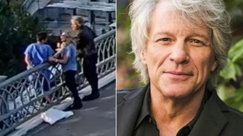 VÍDEO: Jon Bon Jovi impede mulher de cometer suicídio em ponte - Imagem: Reprodução/Instagram
