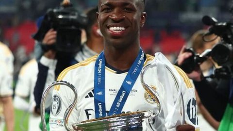 Champions League: após vitória do Real Madrid, Vini Jr é eleito o melhor jogador do campeonato - Imagem: reprodução Instagram I @vinijr