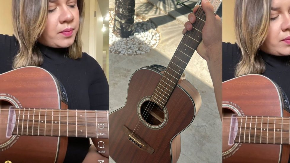 Violão de Marília Mendonça será rifado para ajudar vítimas no Rio Grande do Sul - Imagem: Reprodução/Redes Sociais