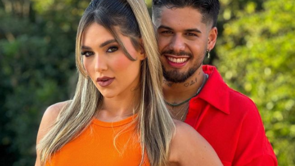 Virginia Fonseca e Zé Felipe aparecem como protagonistas em uma questão de prova escolar. - Imagem: reprodução I @Instagram @virginia