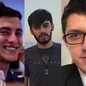 Caio Lúcio de Benedetto, Wellington Palhares e Antônio Cano, vítimas do acidente. João Intorne, o piloto, também faleceu. - Imagem: reprodução I G1 e CNN Brasil