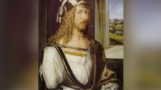 “Autorretrato com luvas” (1498), de Albrecht Dürer - Imagem: Reprodução