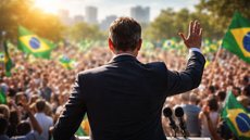 Você está cansado e não aguenta mais os discursos políticos - Imagem gerada por IA