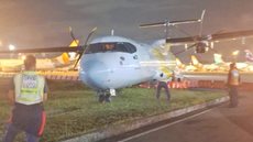 O incidente envolvendo uma aeronave ATR 72 ocorreu no Aeroporto de Congonhas - Imagem: Reprodução / Aeroin