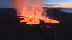 URGENTE: vulcão entra em erupção e cidade inteira precisa ser evacuada - Imagem: reprodução O Globo
