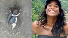 Juliana Marins foi localizada a 500 metros abaixo do penhasco no Monte Rinjani, Indonésia - Imagem: Reprodução / Instagram