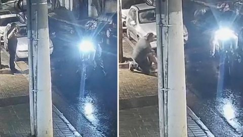 Homem é morto ao tentar impedir assalto na Zona Sul de São Paulo - Imagem: Reprodução/TV Globo