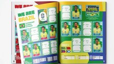 Panini lançou álbum de figurinhas antes da convocação final de Carlo Ancelotti - Imagem: Divulgação