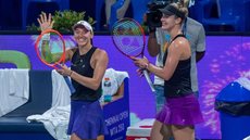 Luisa Stefani se classifica à final de duplas de WTA 250 na Índia - Imagem: reprodução grupo bom dia