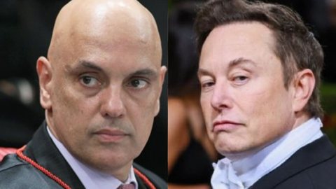 A decisão foi tomada por Alexandre de Moraes após Elon Musk não cumprir ordem judicial - Imagem: Reprodução / TSE / X / @cesarchiyaya