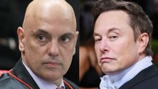 A decisão foi tomada por Alexandre de Moraes após Elon Musk não cumprir ordem judicial - Imagem: Reprodução / TSE / X / @cesarchiyaya