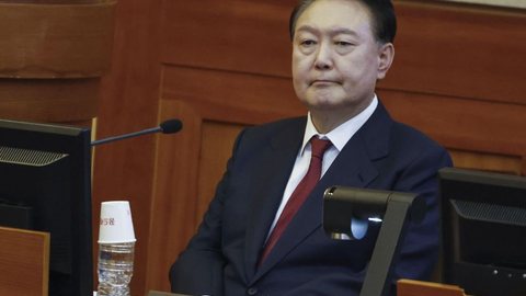 Yoon Suk Yeol é acusado "liderar insurreição" após lei marcial - Imagem: Reprodução / X / @WashTimes