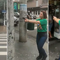 Luan Araújo ganhou notoriedade nacional após ser perseguido armada pela então deputada Carla Zambelli em outubro de 2022 - Imagem: Reprodução