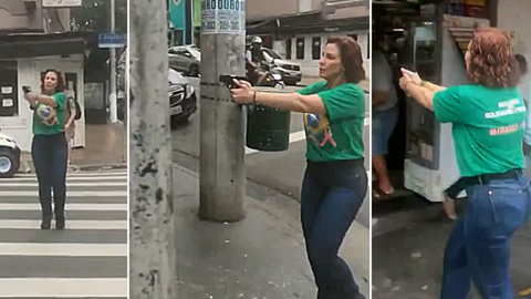 Luan Araújo ganhou notoriedade nacional após ser perseguido armada pela então deputada Carla Zambelli em outubro de 2022 - Imagem: Reprodução