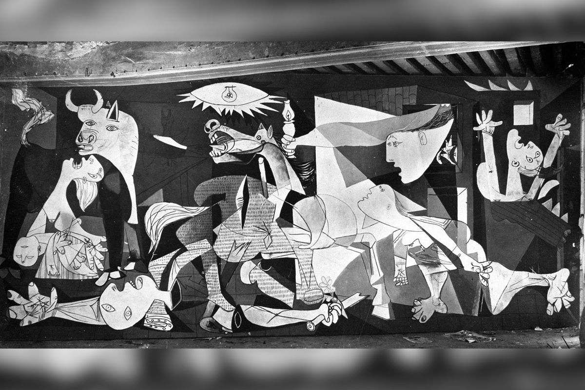 Guernica, de Pablo Picasso (1937) - Imagem: Reprodução