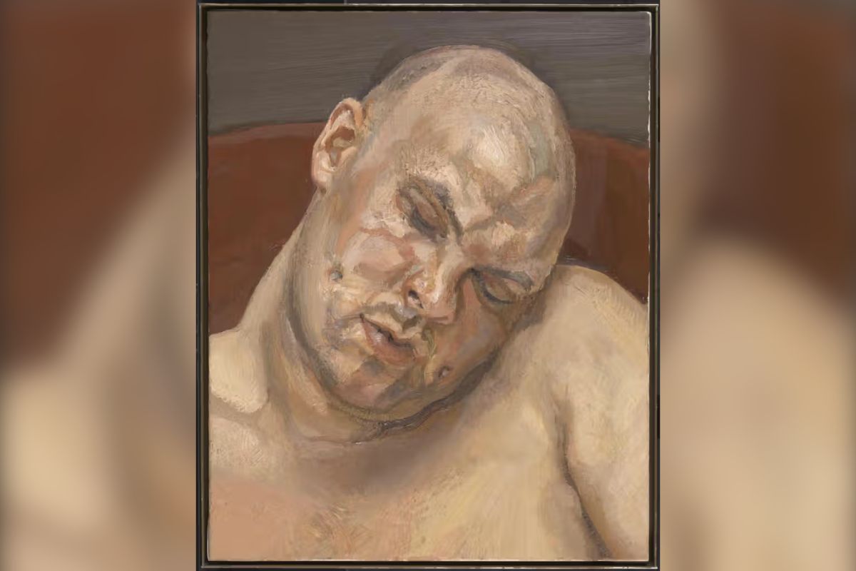 Retrato de Leigh Bowery, de Lucian Freud (1991) - Imagem: Reprodução