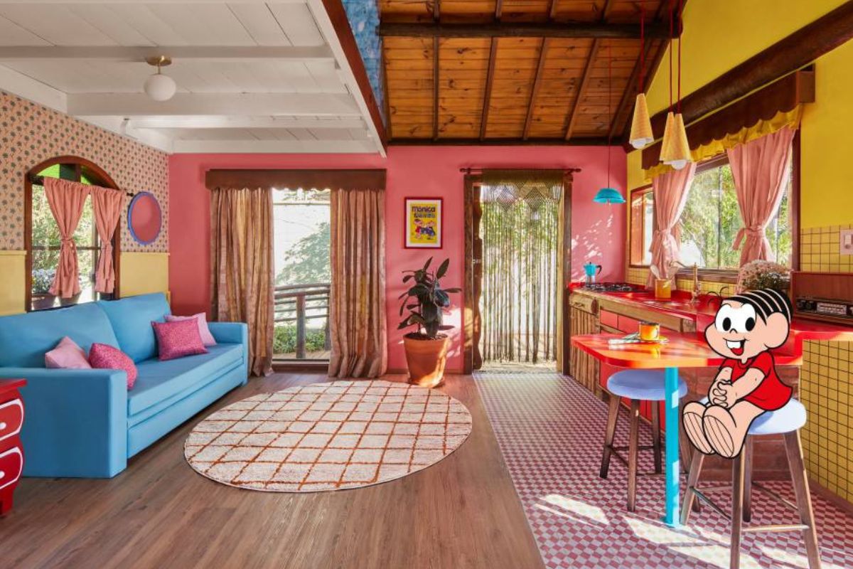 Mônica abre as portas de sua casa para os fãs no Airbnb