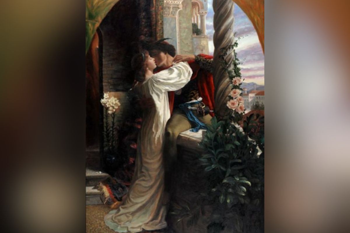 “Romeu e Julieta” (1884), de Frank Dicksee. O amor que não obedece - Imagem: Reprodução