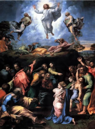 transfiguração, de Rafael (1518 -1520)