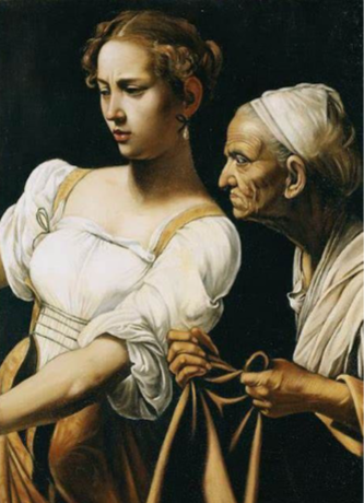 Judite e Holofernes, de Caravaggio (ca. 1599)