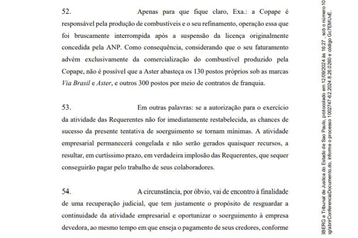 Coisa está feia até o PCC pede recuperação judicial