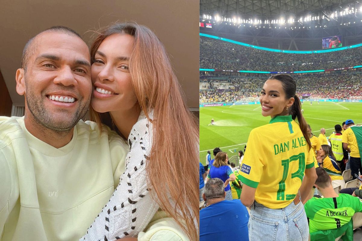 Esposa de Daniel Alves diz o que pensa sobre futebol do marido foto