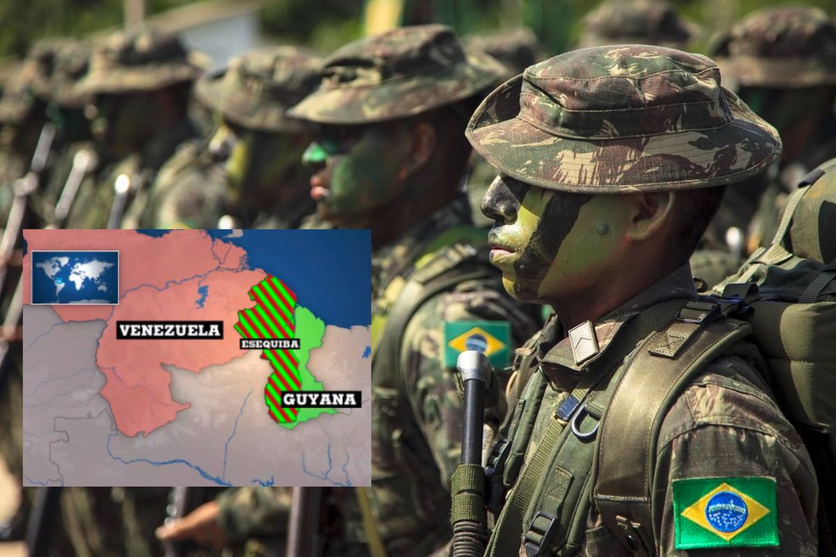 Exército Brasileiro na fronteira com a Venezuela e a Guiana