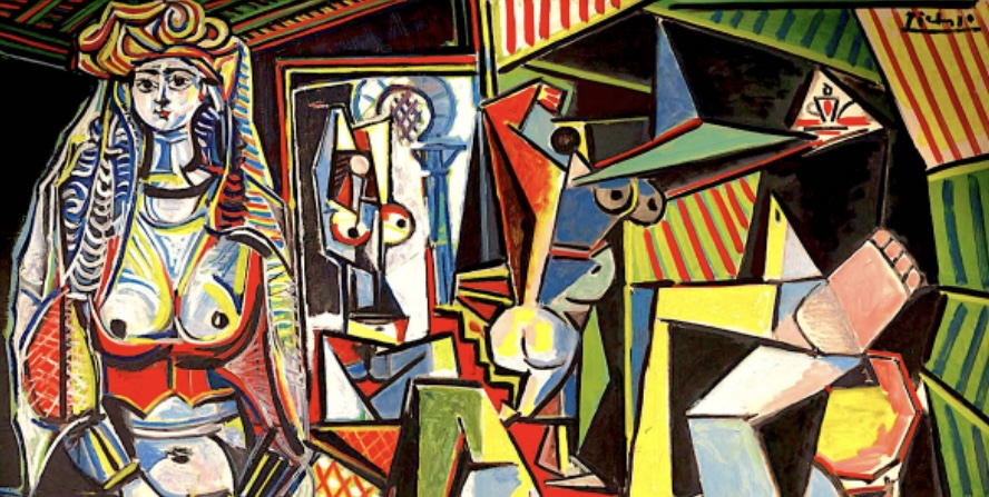 As Mulheres de Argel (1955), de Pablo Picasso - Cubismo