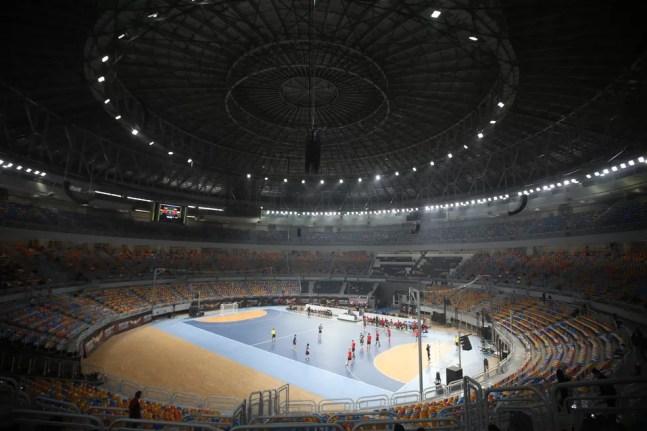 Estádio do Cairo vai sediar a final do Mundial de handebol do Egito — Foto: Reprodução/Facebook