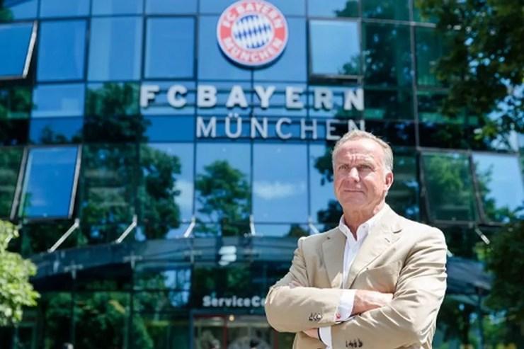 Karl-Heinz Rummenigge, ex-atacante do Bayern e atual CEO do clube alemão — Foto: Divulgação/Bundesliga