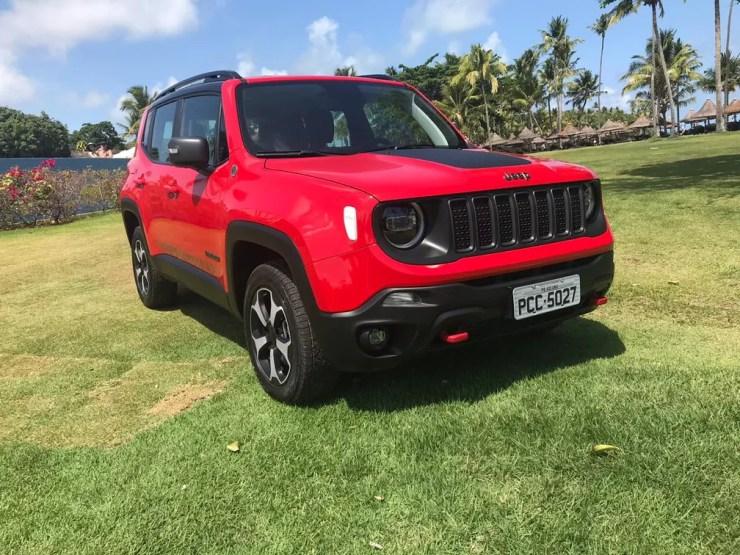 Jeep Renegade Trailhawk 2019 — Foto: André Paixão/G1