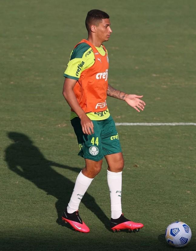 Henri, zagueiro do Palmeiras — Foto: Cesar Greco