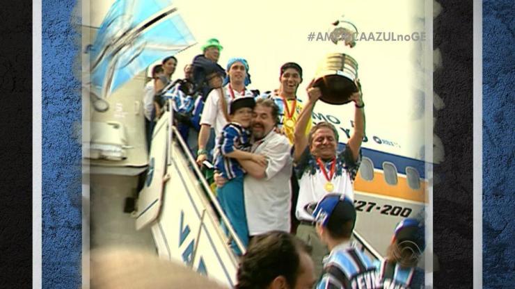 Reveja a final da Libertadores de 1995, conquistada pelo Grêmio