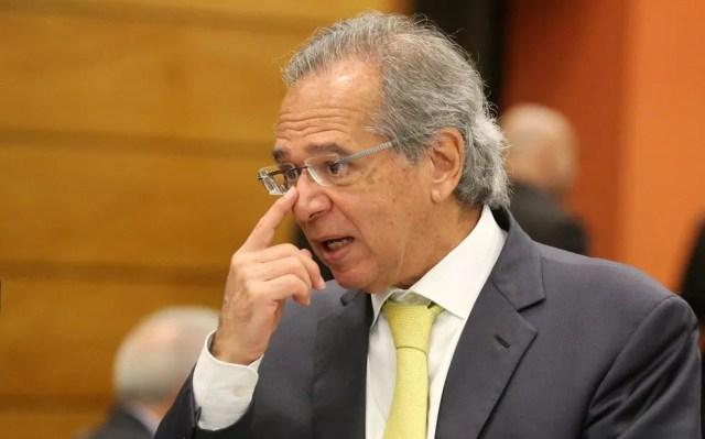 Paulo Guedes, em imagem de 6 de agosto, na sede da Federação das Indústrias do Rio de Janeiro  — Foto: Sergio Moraes/Reuters
