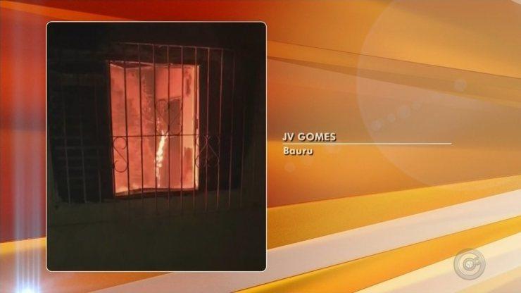 Paciente morre carbonizado durante incêndio em casa de repouso em Bauru