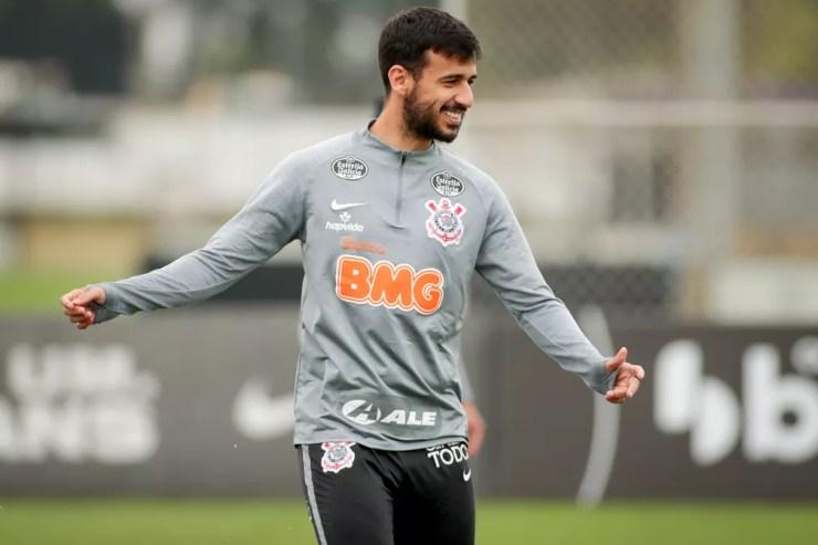Camacho teve contrato com o Corinthians entre 2016 e 2020 — Foto: Rodrigo Coca / Ag.Corinthians