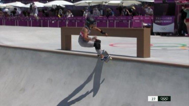 Veja as voltas de Sky Brown na final do skate park - Olimpíadas de Tóquio