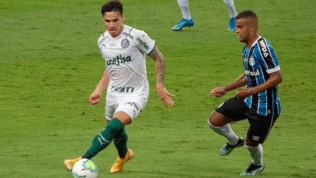 Palmeiras vence Grêmio na Arena e leva vantagem para São Paulo na final da Copa do Brasil