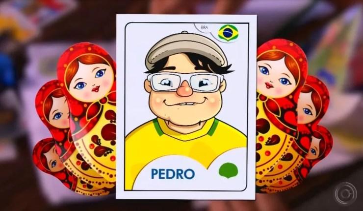 Pedro se tornou a 'figurinha' da escola, diz a professora  (Foto: TV TEM / Reprodução )