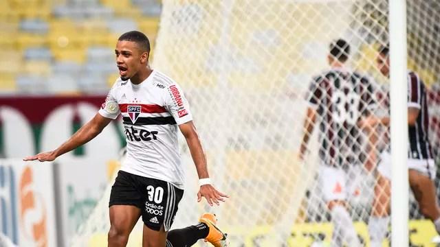 Brenner decidiu o jogo Fluminense x São Paulo
