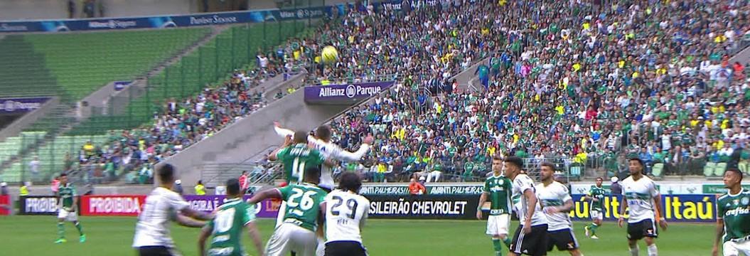 Palmeiras vence o Coritiba, aumenta invencibilidade e abre vantagem na liderança